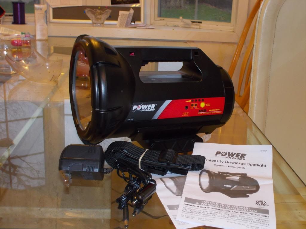 Vector Power On Board 35W HID Spotlight